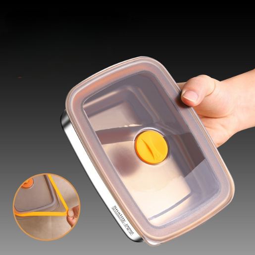 Recipient Ermetic din Oțel Inoxidabil 316 Premium – Vidat, Antibacterian și Sigur