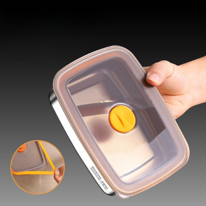 Recipient Ermetic din Oțel Inoxidabil 316 Premium – Vidat, Antibacterian și Sigur