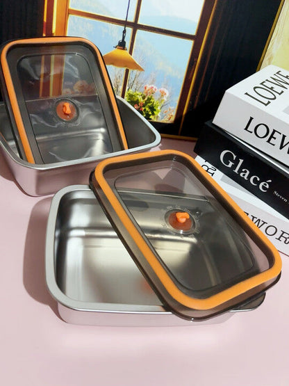 Antibakteriální Nádoba Na Potraviny Z Nerezové Oceli Inox 316 – 1500Ml | Sleva 70%