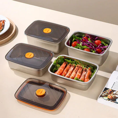 Antibakteriální Nádoba Na Potraviny Z Nerezové Oceli Inox 316 – 1500Ml | Sleva 70%