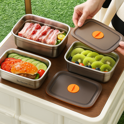 Antibakteriální Nádoba Na Potraviny Z Nerezové Oceli Inox 316 – 1500Ml | Sleva 70%