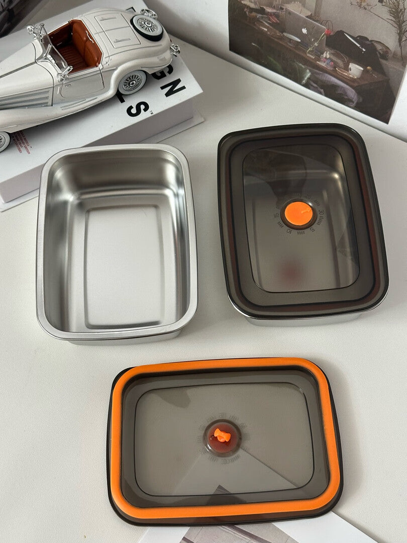 🇷🇴 (6+3 gratuit) Recipient vidat ermetic din oțel inoxidabil 316, calitate germană – 1500ml