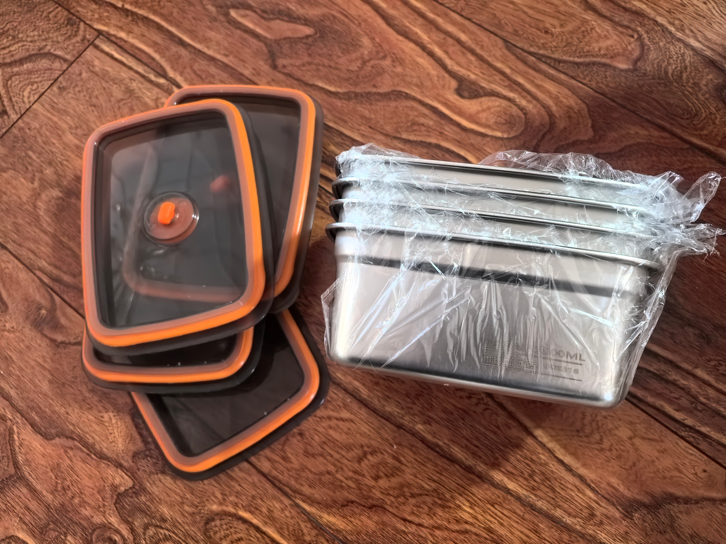 🇷🇴 Cutie Alimentară Vidată Ermetic Din Inox 316 – 1500 ml